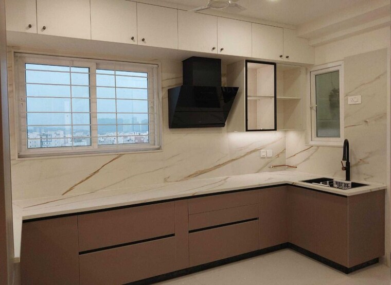 Kitchen, jayabheri-the-nirvana 3 Bedroom 2225 Sq.Ft. Apartment In Gopanpally Hyderabad 10244380