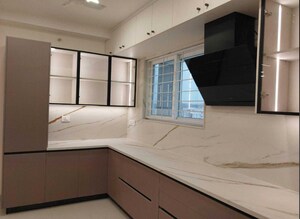 Kitchen in 3 BHK Apartment at Jayabheri The Nirvana, Gopanpally – for Rent