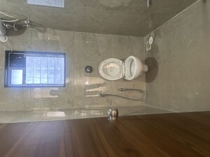 Bathroom in 3 BHK Apartment at Metro Millennium, Malad West – for Rent