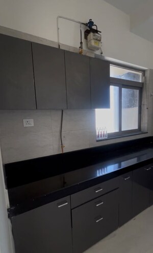 Kitchen in 2 BHK Apartment at Sheth Auris Serenity Tower 2, Malad West – for Rent