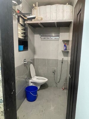 Bathroom in 2 BHK Apartment at Mantri Aangan, Koregaon Park – for Rent