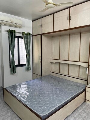 Bedroom in 2 BHK Apartment at Mantri Aangan, Koregaon Park – for Rent