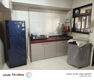 Kitchen in 3 BHK Apartment at Goghari Mansion CHS, Santacruz West – for Rent