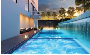 Swimming Pool in 3 BHK Villa at Srijan Nirvana, Rajpur – for Sale