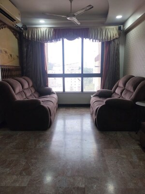 Living Room in 2 BHK Apartment at Apollo Apartment, Ghodbunder Road – for Rent