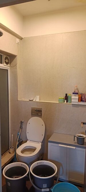 Bathroom in 1 BHK Apartment at Adarsh Nagar CHS Chembur, Chembur – for Rent