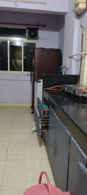 Kitchen in 1 BHK Apartment at Borla Co op Housing Society, Chembur – for Rent