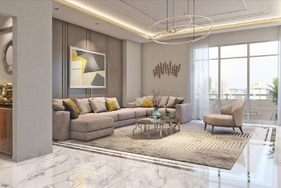 3.5 BHK + Study Room Apartment For Sale in SS Cendana