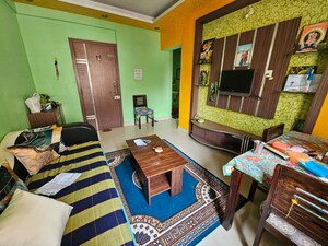 Living Room in 1 BHK Independent House at Kharadi – for Rent