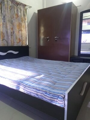 Bedroom in 3 BHK Apartment at Dhangauri Apartment, Dahanukar Colony – for Rent