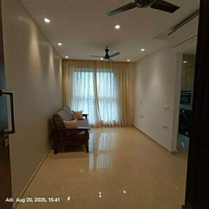 Living Room in 1 BHK Apartment at Hiranandani Highland, Powai – for Rent