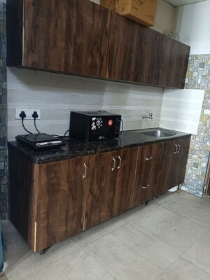 Kitchen in 1 BHK Apartment at Paramount Golfforeste, Zeta I Greater Noida – for Rent