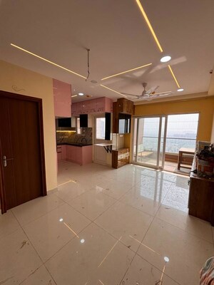 Living Room in 3 BHK Apartment at Candeur 40, Miyapur – for Rent