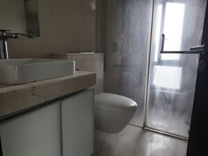 Bathroom in 3 BHK Apartment at Oberoi Realty Esquire, Goregaon East – for Rent