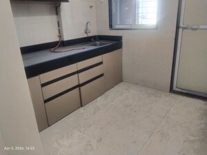 Kitchen in 1 BHK Apartment at Cosmos Habitat, Majiwada – for Rent