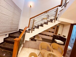 Staircase in 4 BHK Villa at Ramnagar – for Sale