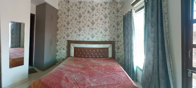 Bedroom, sunshine-enclave 3 Bedroom 1500 Sq.Ft. Builder Floor In Vip Road Zirakpur 10244569