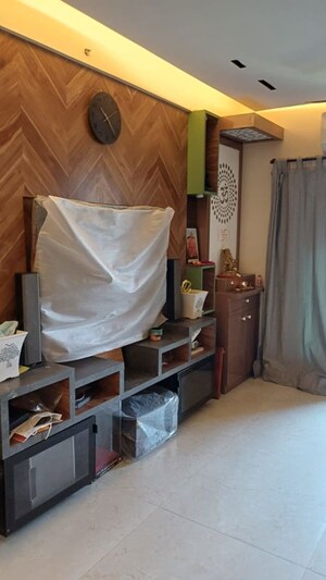 Living Room in 2 BHK Apartment at Dosti West County, Balkum Pada – for Rent