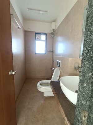 Bathroom in 3 BHK Apartment at Godrej Prime, Chembur – for Rent
