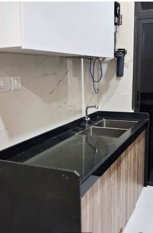 Kitchen in 2 BHK Apartment at Lodha Sterling, Kolshet Road – for Rent