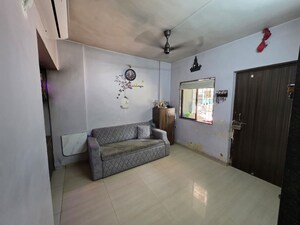 Living Room in 1 RK Apartment at Vijay Garden, Ghodbunder Road – for Sale