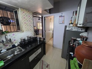 Kitchen in 1 RK Apartment at Vijay Garden, Ghodbunder Road – for Sale