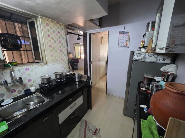 Kitchen, vijay-garden 1 RK 350 Sq.Ft. Apartment In Ghodbunder Road Thane 10244610