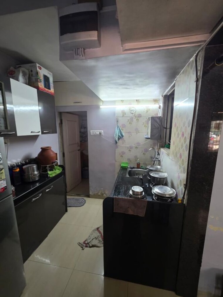 Kitchen, vijay-garden 1 RK 350 Sq.Ft. Apartment In Ghodbunder Road Thane 10244610