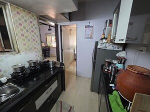 Kitchen in 1 RK Apartment at Vijay Garden, Ghodbunder Road – for Sale