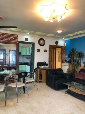 Living Room in 2 BHK Apartment at Rustomjee Raag, Goregaon East – for Rent