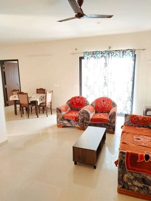 Living Room in 3 BHK Apartment at Mahima Nirvana, Ajmer Road – for Rent