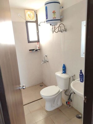 Bathroom in 3 BHK Apartment at Mahima Nirvana, Ajmer Road – for Rent