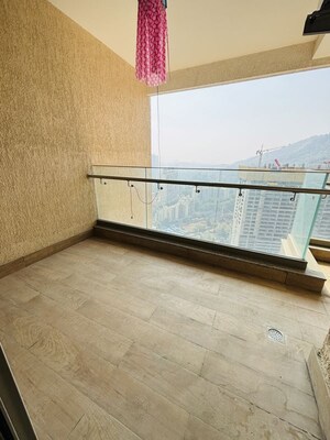 Balcony in 3 BHK Apartment at Prestige Siesta, Mulund West – for Rent