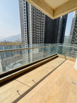 Balcony in 3 BHK Apartment at Prestige Siesta, Mulund West – for Rent