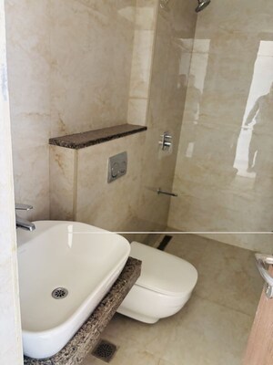 Bathroom in 2 BHK Apartment at Prestige Siesta, Mulund West – for Rent