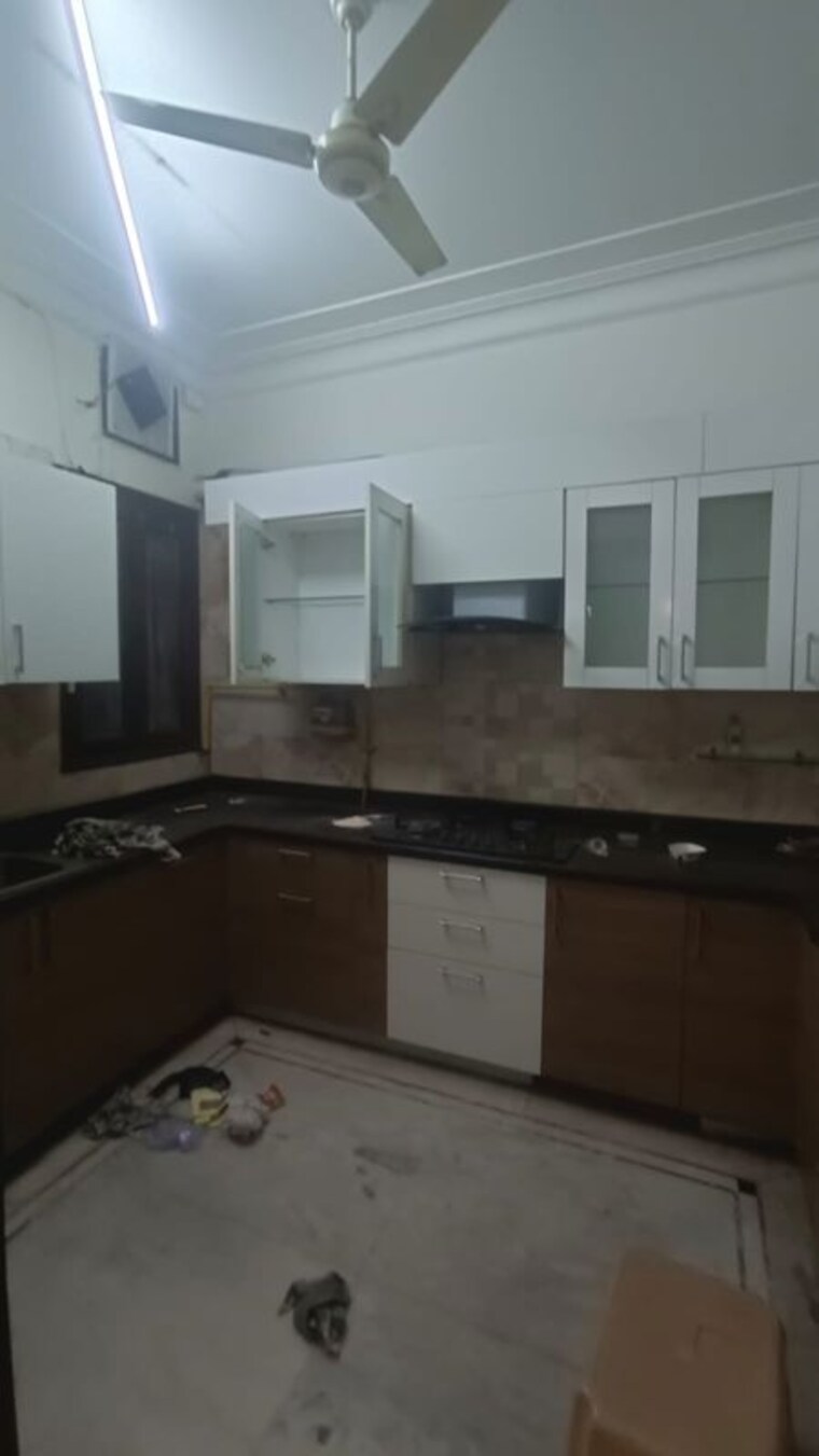 Kitchen, malviya nagar 3 Bedroom 1800 Sq.Ft. Builder Floor In Malviya Nagar Delhi 10244785