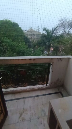 Balcony in 3 BHK Builder Floor at Malviya Nagar – for Rent
