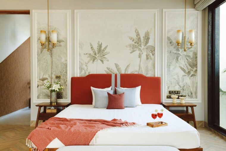 Bedroom, saffron-suites-alibaug 4 Bedroom 3400 Sq.Ft. Villa In Alibag Navi Mumbai 10244789