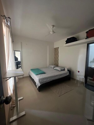 Living Room in 2 BHK Apartment at Wakad – for Rent