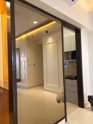 Building Lobby in 3 BHK Apartment at Runwal Forests, Kanjurmarg West – for Rent