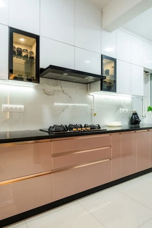 Kitchen in 3 BHK Apartment at Malwa Escon Primera, International Airport Road – for Sale