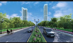 Swimming Pool in 4 BHK Apartment at Central Park Bignonia Towers, Sohna Sector 32 – for Sale