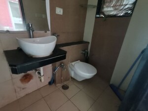 Bathroom in 3 BHK Apartment at Rustomjee Athena, Majiwada – for Sale