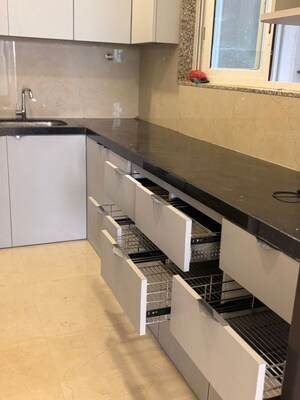 Kitchen in 3 BHK Apartment at Runwal Forests, Kanjurmarg West – for Rent