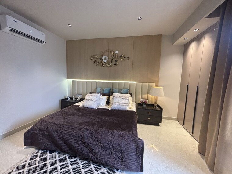 Bedroom, krishna-atlantis-heights 3 Bedroom 1995 Sq.Ft. Apartment In High Ground Zirakpur 10244849