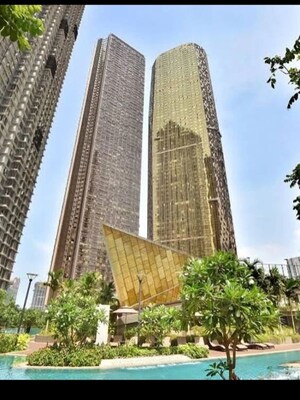 3 BHK Apartment – Exterior View View at Lodha Trump Tower, Worli - for Rent