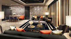 3 BHK Apartment For Rent in Lodha Trump Tower