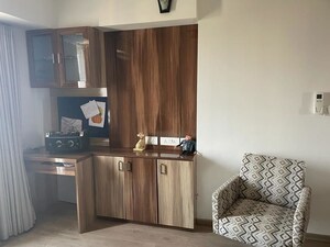 Living Room in 3 BHK Apartment at Kanakia Paris, Bandra East – for Rent