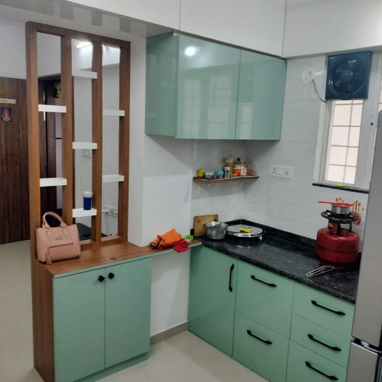 Kitchen, sukhwani-skylines 2 Bedroom 788 Sq.Ft. Apartment In Wakad Pune 10244877