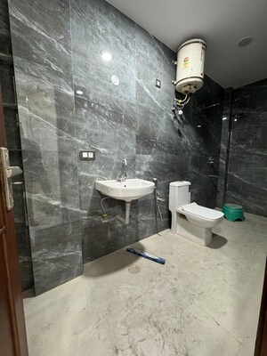 Bathroom in 2 BHK Apartment at Chattarpur – for Rent